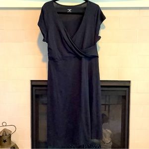Horney Toad Black cotton sleeveless dress